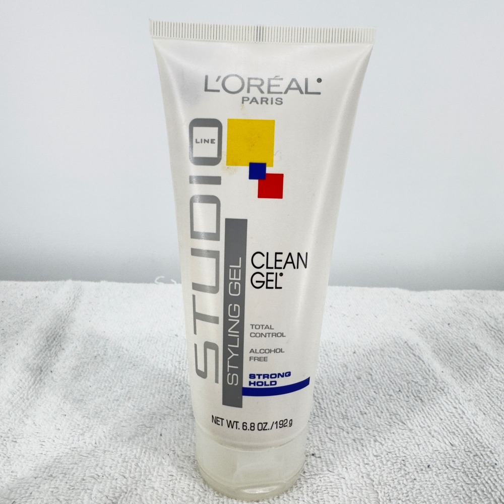 Loreal Paris Studio Line Clean Gel Strong Hold Alcohol Free Styling Gel READ